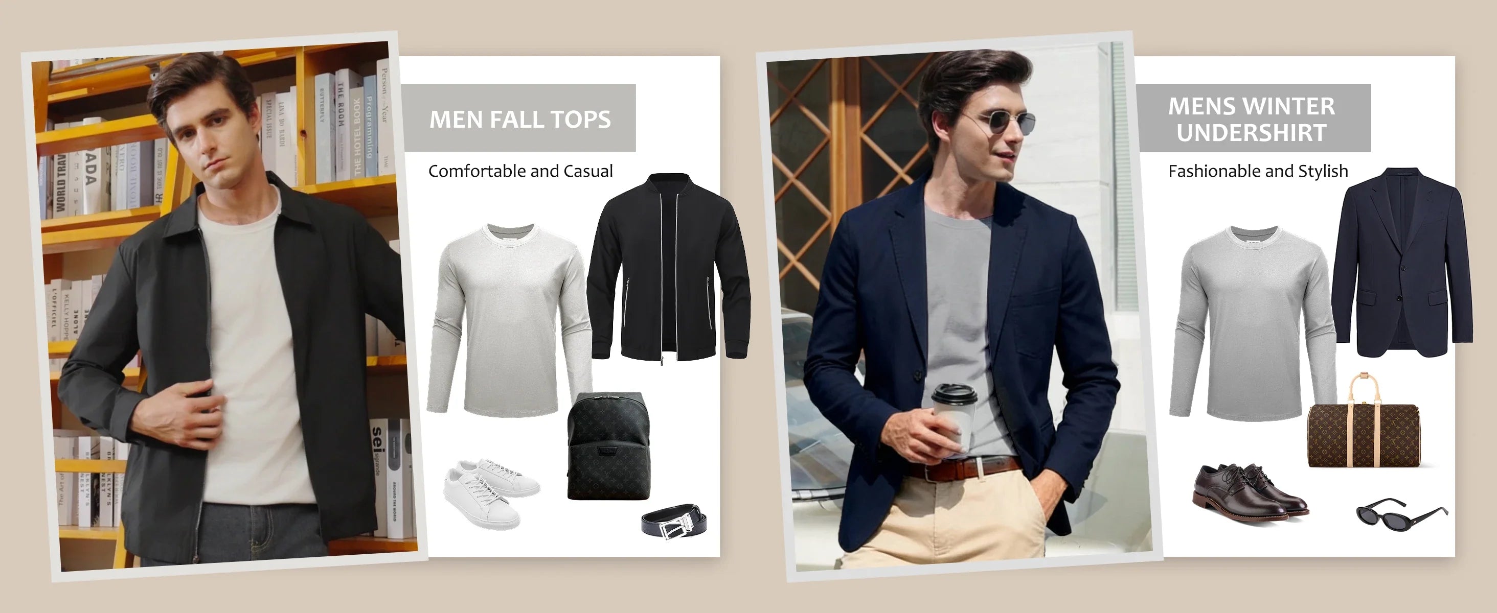 Men's Long Sleeve T-Shirt Cotton Crew Neck T-Shirt Casual Light Work Spring and Autumn Tops