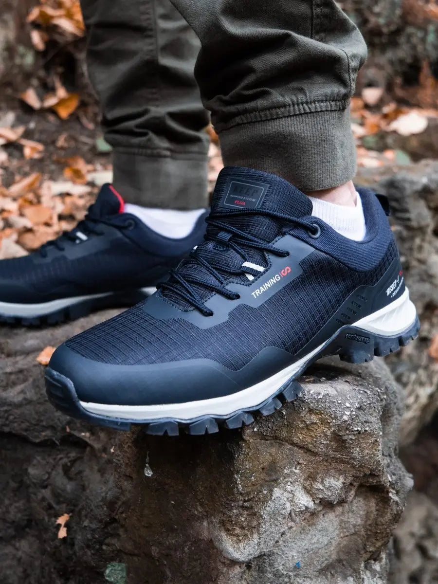 Men Non-Slip Sneakers Wear-Resistant Hiking Shoes Men Anti Splash Water Outdoor Sneakers Male Comfort Walking Shoes