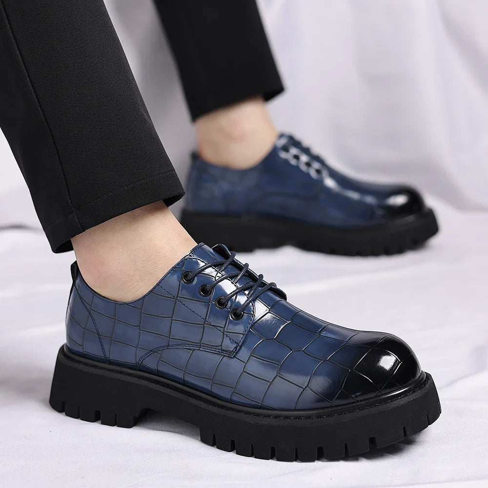 High Quality Oxford Leather Shoes Luxury Brand Leather Dress Shoe Breathable Solid Formal Casual Shoes Handmade Designer Shoes