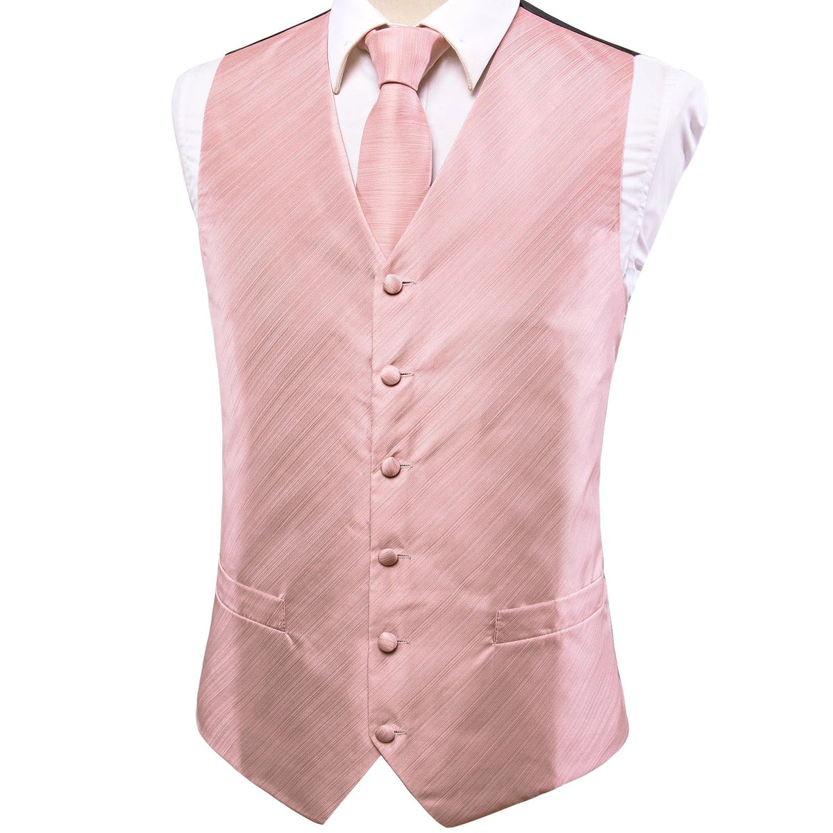 Dark Purple Men Vest Elegant Silk Paisley Jacquard Waistcoat Jacket NeckTie Hanky Cufflinks for Men Business Party Hi-Tie