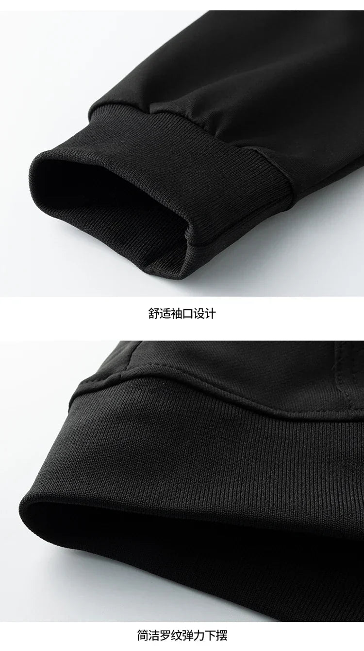 Men Hoodie Sweatshirt Sets Plus Size 6XL 7XL 100-180kg 100% Cotton Autumn Winter Long Sleeve Sport Suits Big Size Men Clothing