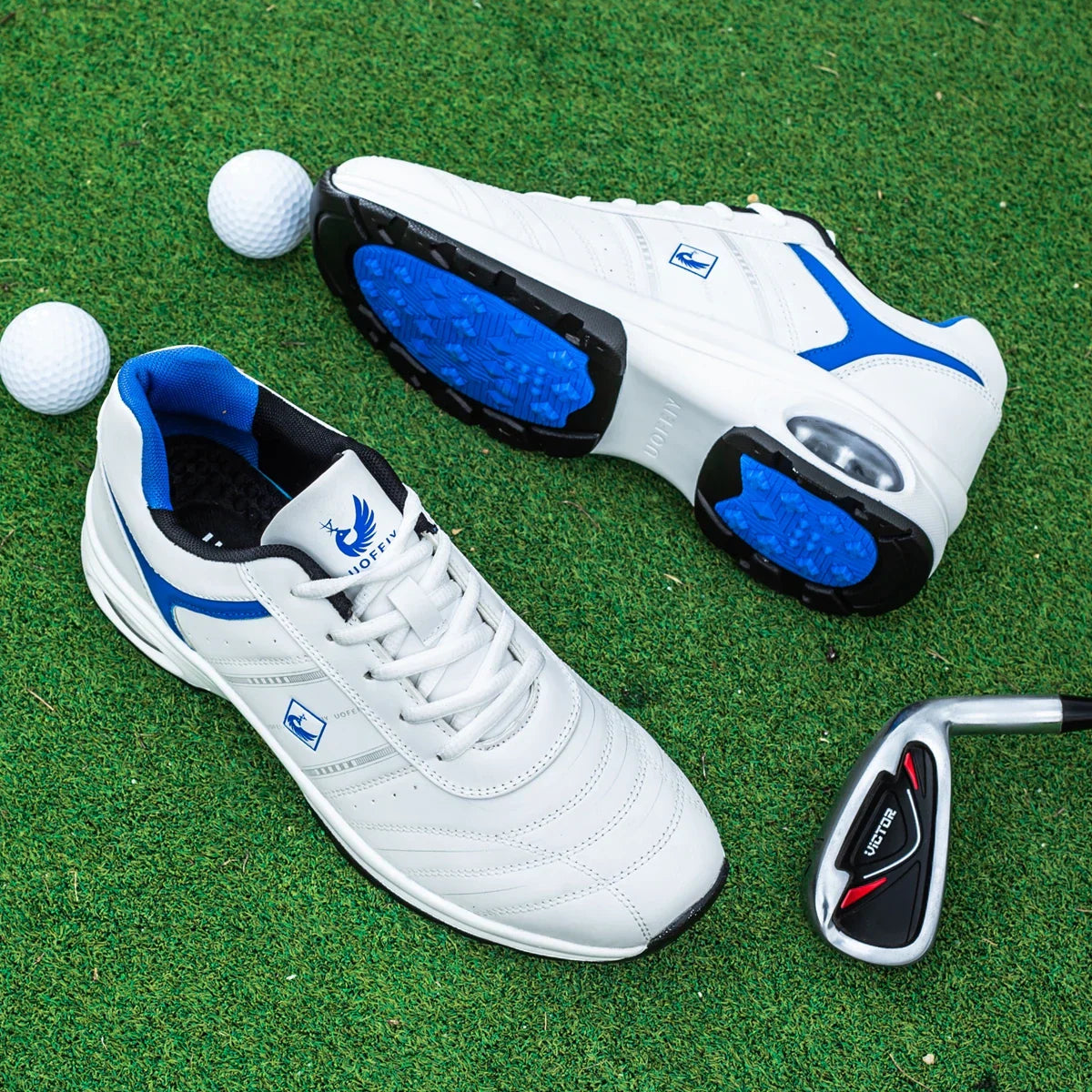 Men Golf Shoes Casual Breathable Waterproof Non-slip Golf Outdoor Training Shoes