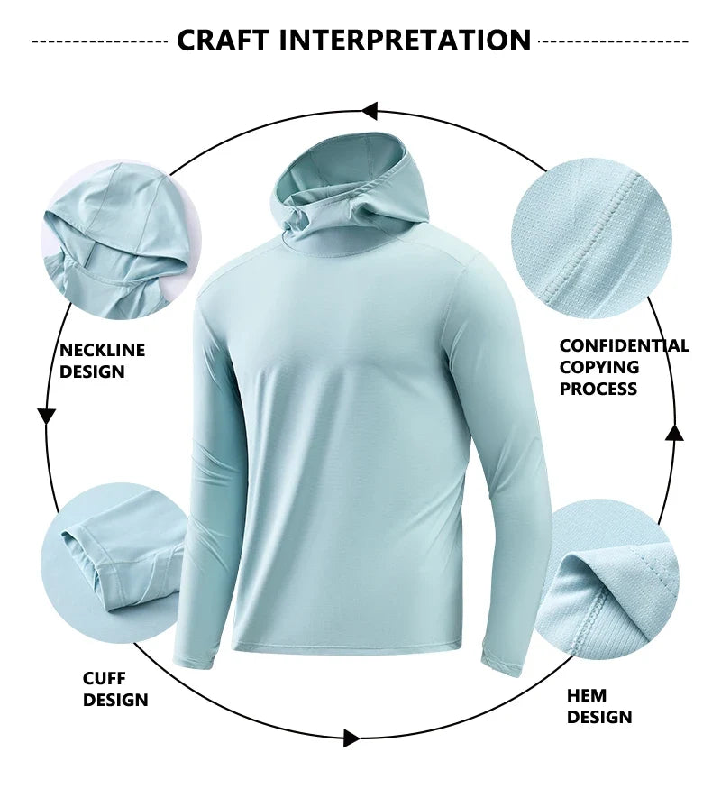High-quality Sweat Suit Men/Women Long-sleeved Outdoor/Indoor Sports and Fitness Hoodies for Both Tops