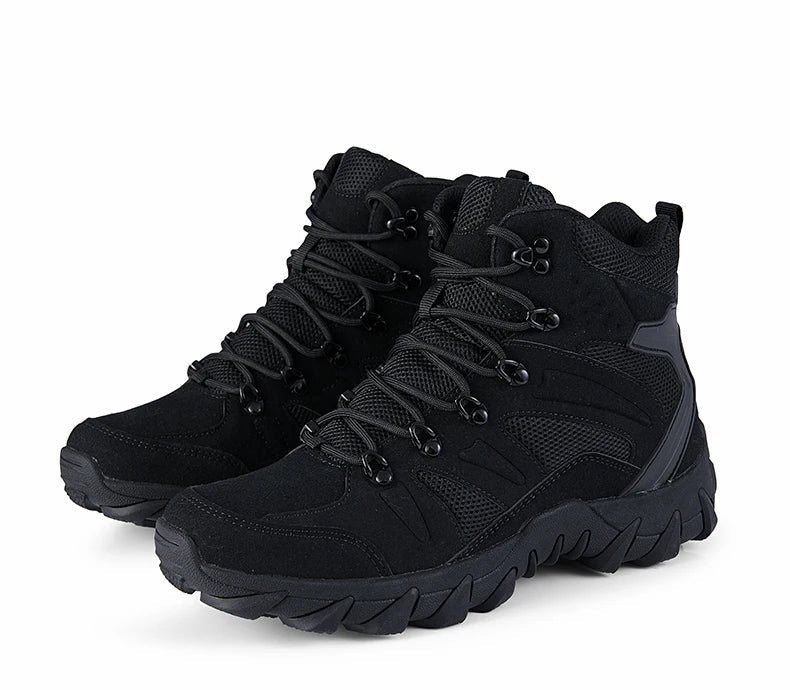 Combat Training Boots Male Outdoors Camping Anti-wear Rapid Response Hiking Shoes Fishing Hunting Sneakers