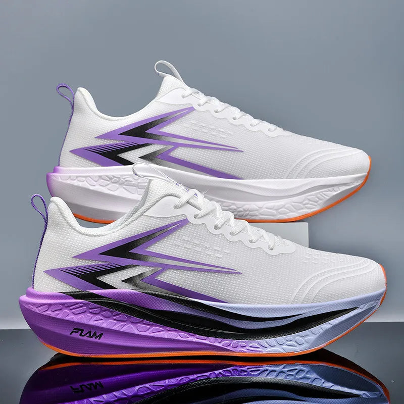 Marathon Men Running Shoes Speciality Sports Shoes Breathable Lightweight Carbon Board Women's Trend Athletic Sneakers Women