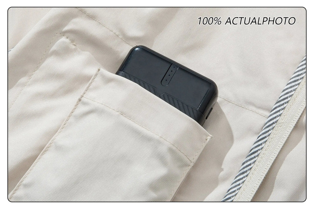 Cool Jacket Men's Hot Weather Work Fan Coat USB Refrigeration Air Conditioning Clothes Women's Body Cooling Fishing Clothes Vest