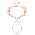 2.5*5mm Marquise Cut Bubbles Moissanite Bracelets for Women Valentine's Day Gifts Female Chain 100% 925 Sterling Silver