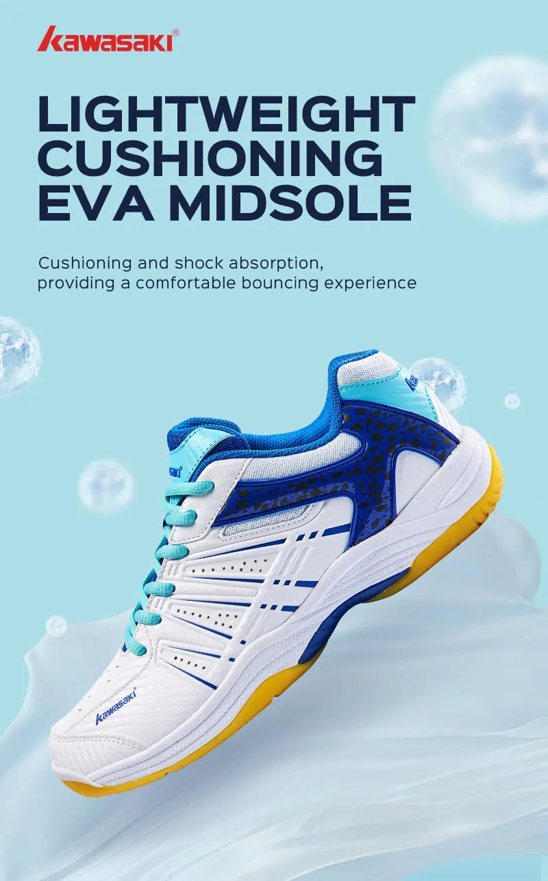 Badminton Shoes Sneakers Mens Tennis Breathable Anti-Slippery Sport Shoes for Men Women K-065D