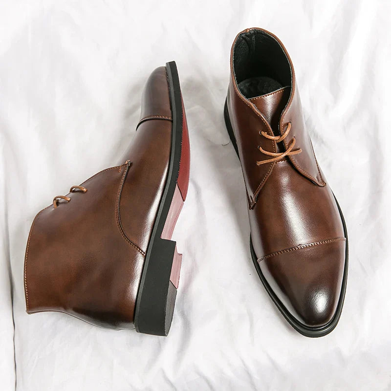 Luxury Leather Men Boots