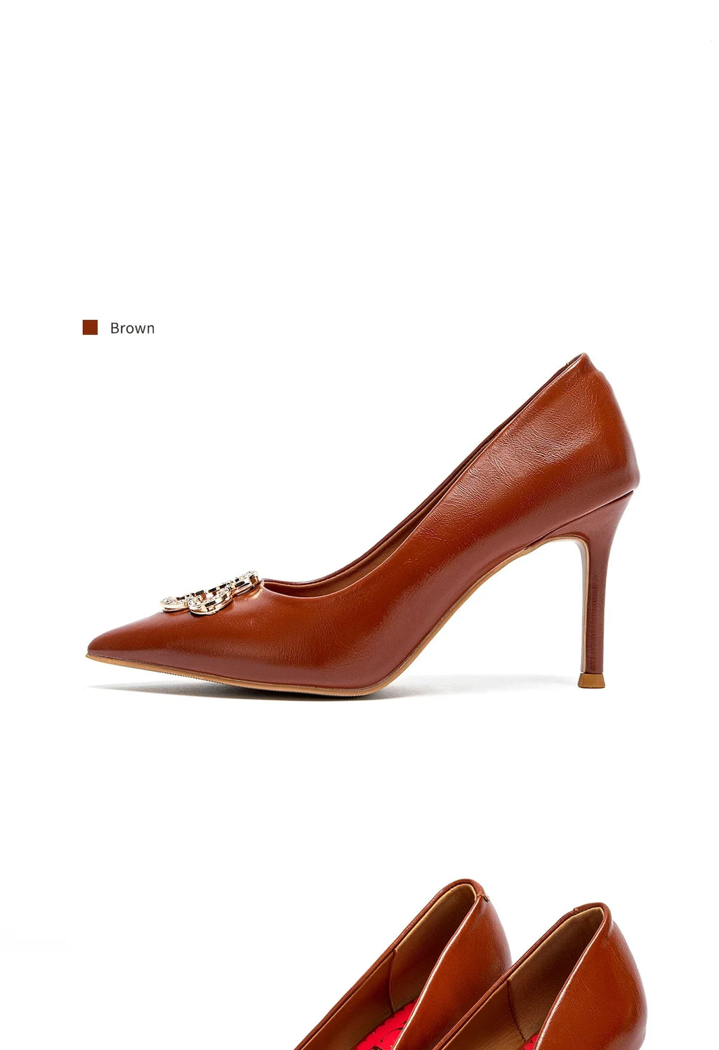 Women's High Heels 2026 Spring Black Business Pointed Shoes Simple Commuting