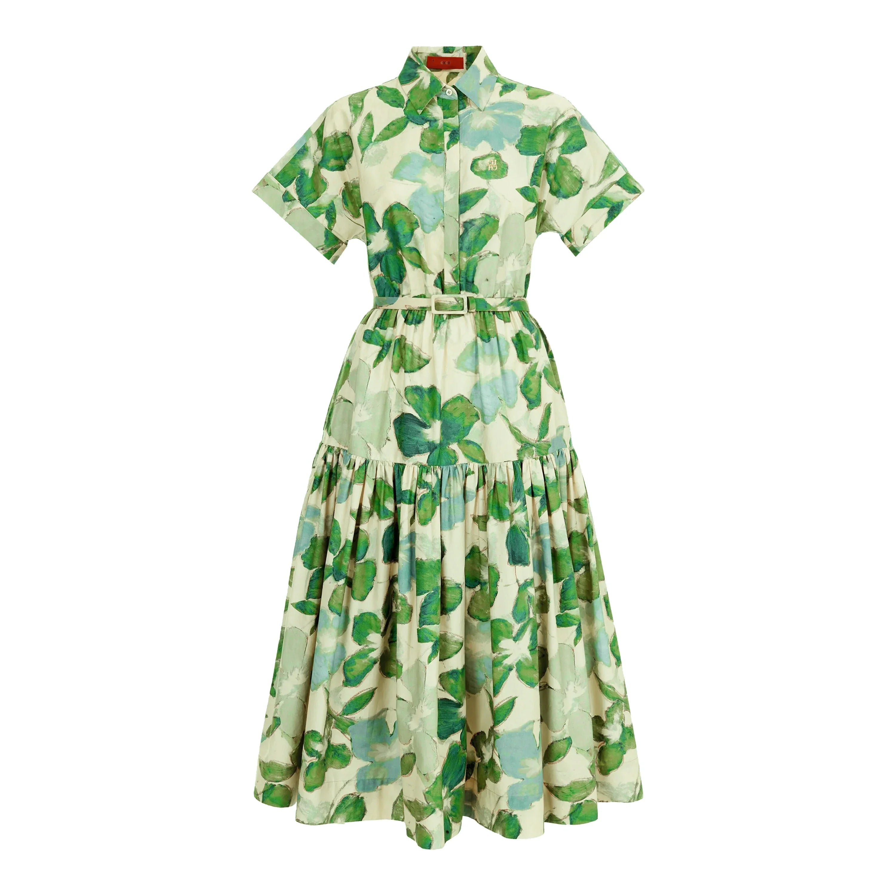Women's Elegant Dress Hit Color Spliced Waist Cinching Elegant Dresses Women Pockets Midi Dress Office Lady Fashion