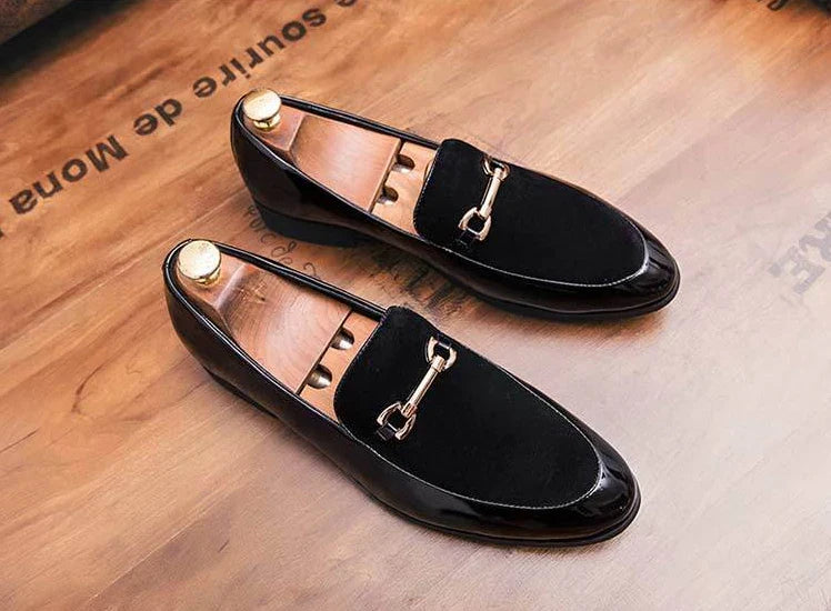 With Tassels Loafers Office Leather Shoes for Men Platform Thick Sole Pointed Toe Man Casual Shoe High Quality Fashion Elegant