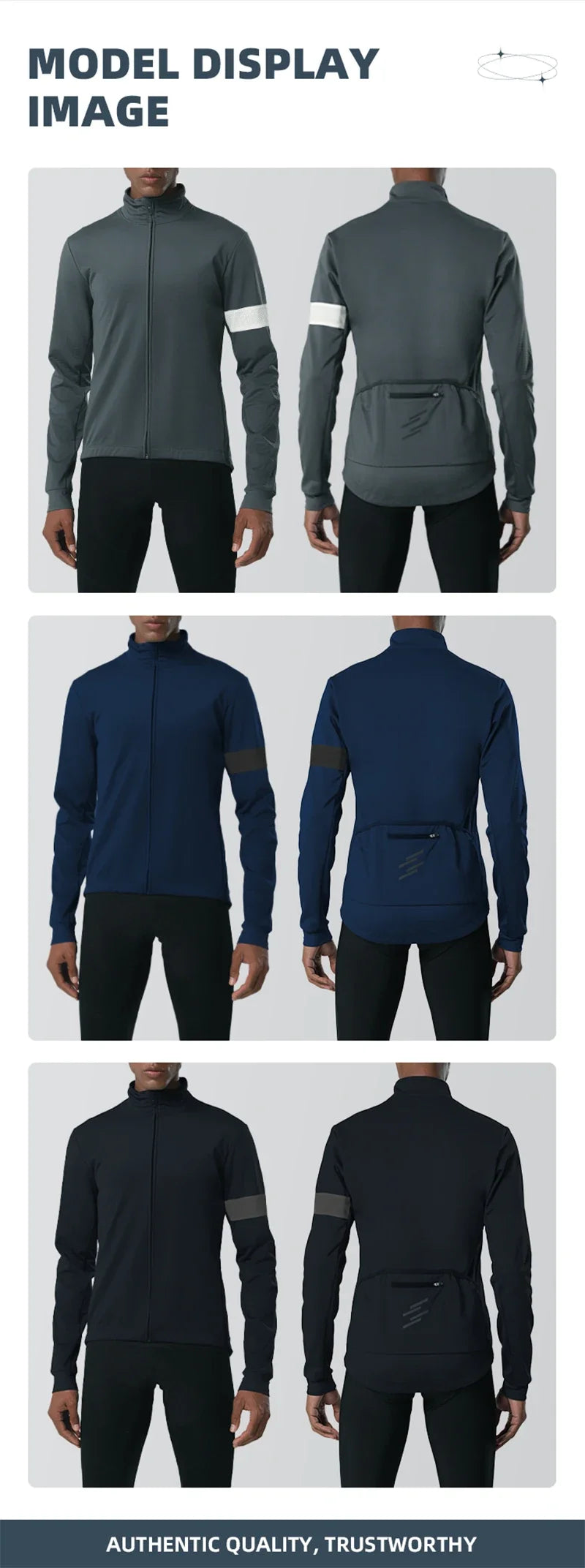 Winter Cycling Jacket Outdoor Warm Fleece Coat Thermal Bike Jacket Mtb Bicycle Jersey Weatherproof Windbreaker 5 color