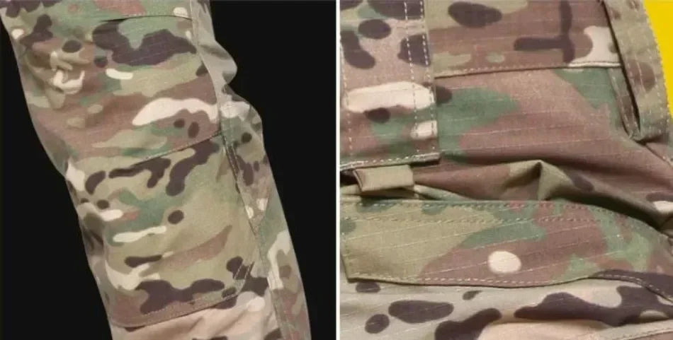 Tactical Uniform Milit Camo Suit Hunting Clothes Combat Shirts Camping Pants Men Workwear Suits Airsoft Paintball Sets
