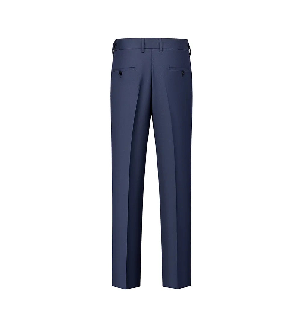 High-end men's wedding party casual suit set - a stylish and fashionable two-piece set for business and casual wear.