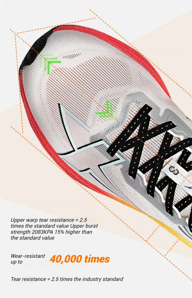 2000km 3.0 Running Shoes For Men 2025 Spring Sneakers Cushioning Training Jogging Wear-Resistant Lightweight 875119110032