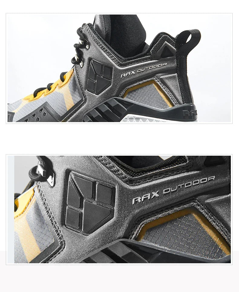 Men  Waterproof Hiking Shoes Breathable Hiking Boots Outdoor Trekking Boots Sports Sneakers Tactical Shoes