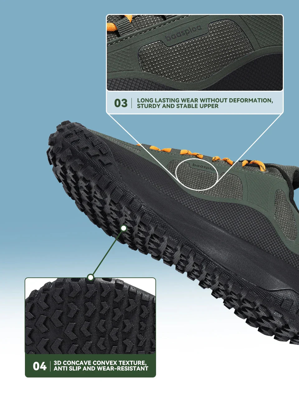 Men Hiking Shoes High Quality Comfort Soft Waterproof Male Trekking Sneakers Resistant Non-slip Outdoor Climbing Shoes