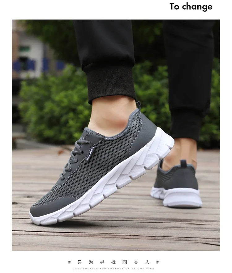 Tennis Shoes for Men Lightweight Sneakers High Quality Breathable Outdoor Athletic Jogging Sport Running Walking Man Shoes