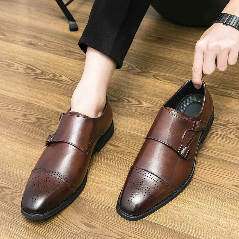Men’s Classic Business Formal Shoes – Office & Dress Oxfords for Daily Wear