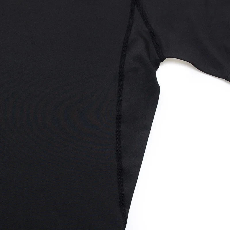 Men's Long Sleeves Fitness T-shirt Gym Compression Dry Fit T-shirt Sportswear Spring And Autumn Outdoor Sports Running Tees Tops