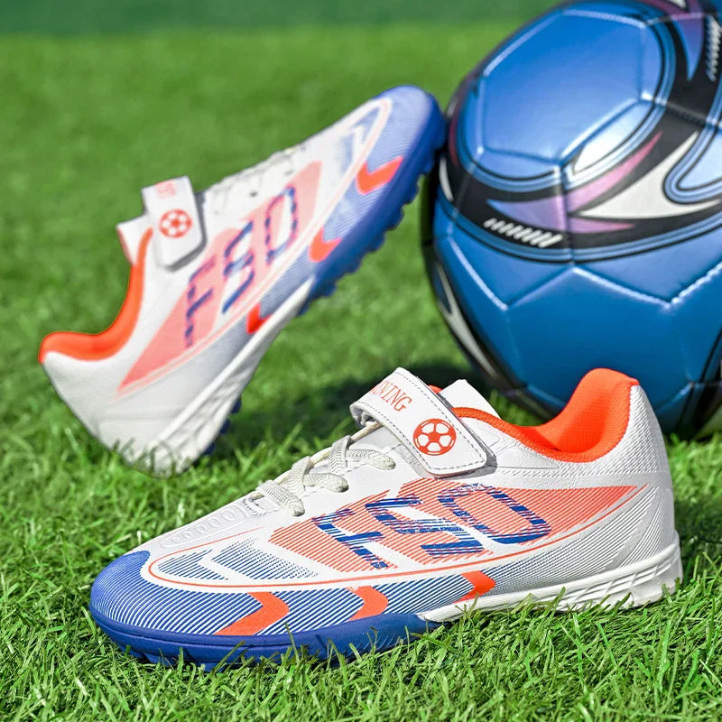 New Kid Match Boys Football Boots Sneakers Professional Non-Slip Sports Shoes Match Soccer Shoes Outdoor Comfortable Unisex