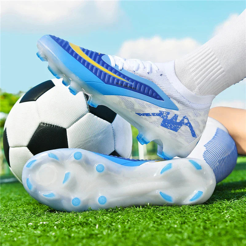 FG Mens Soccer Shoes High Quality Turf Soccer Cleats for Sneakers Training Football Boots Chuteira Campo 35-45
