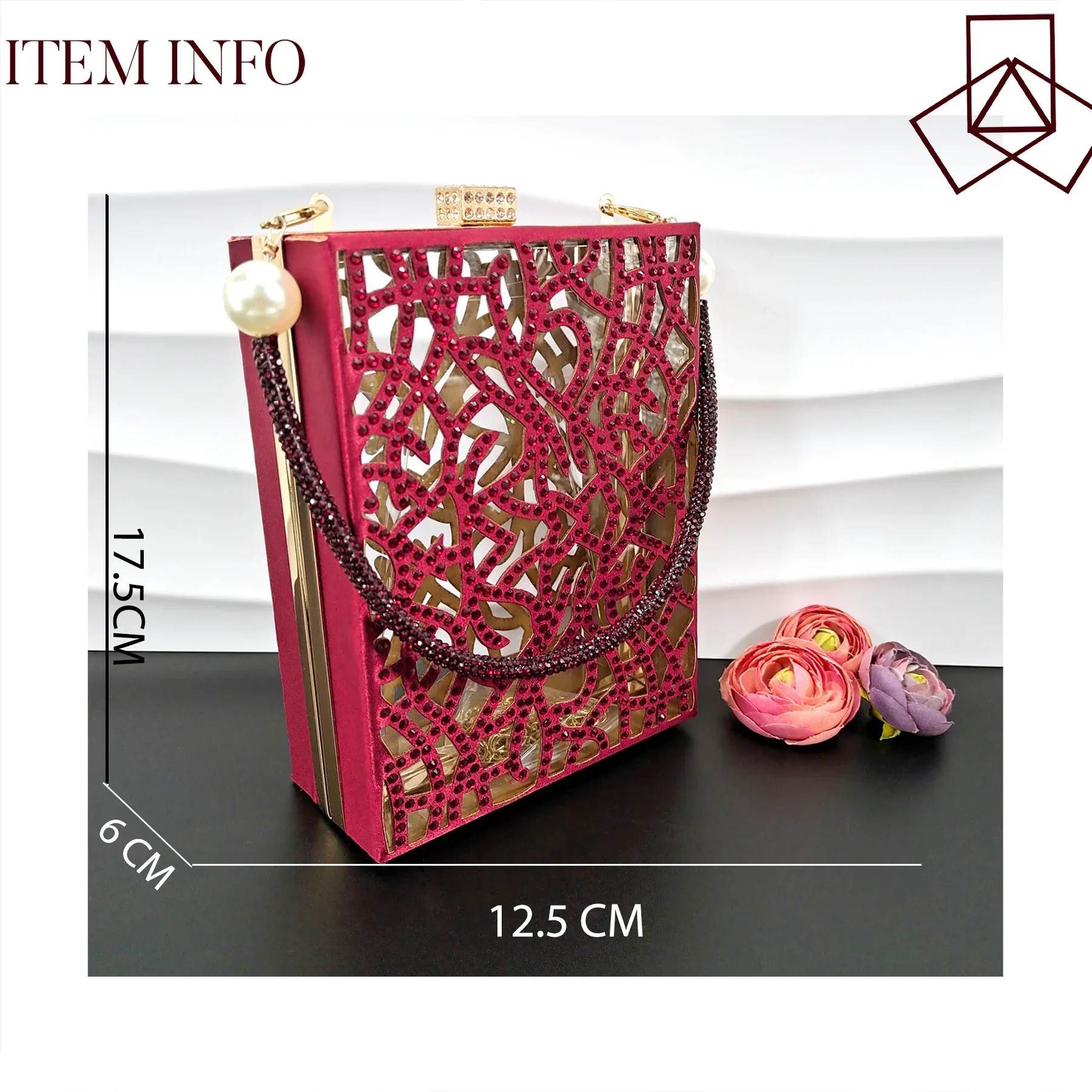 Hollow Coral Pattern Design Fashionable And Elegant Wear Ladies Shoes And Bag