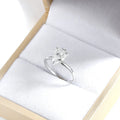1-4CT Pear Cut Moissanite Solitaire Ring for Women Wedding Lab Diamond Band 100% 925 Sterling Silver Jewelry Wholesale