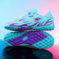 New Kids Soccer Cleats Youth Football Shoes TF Training Sneakers Boys Girls Non-Slip Breathable Lightweight Sport Boots 29-39