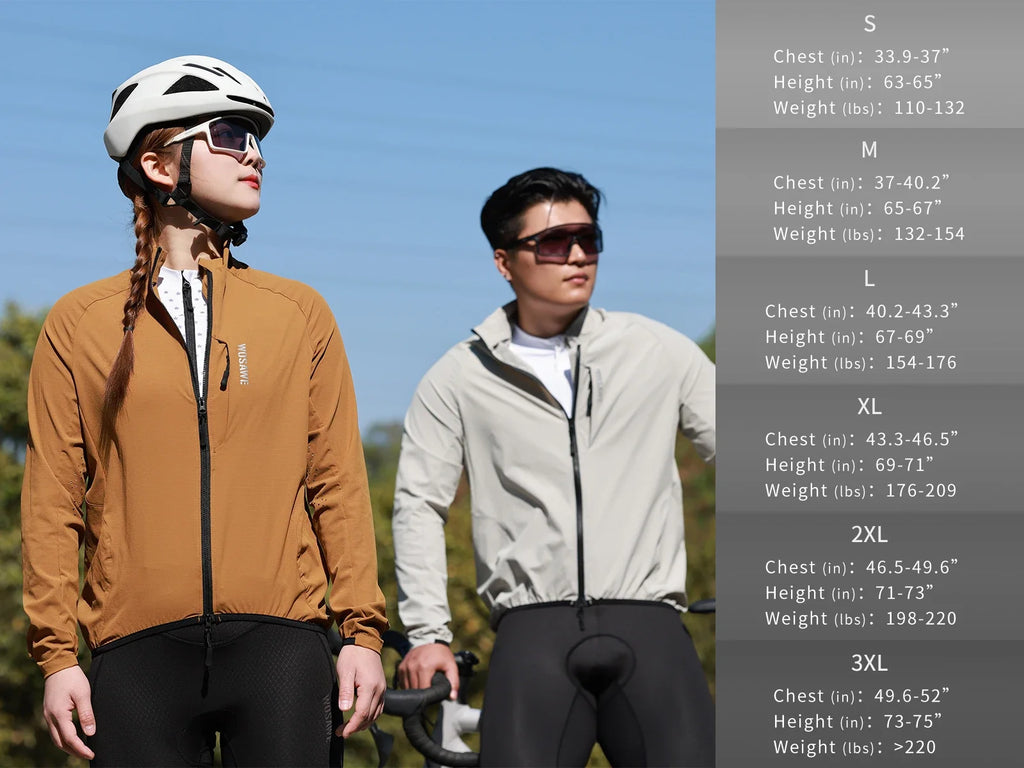 Summer Bike Jacket Water-repellent Cycling Jacket Outdoor Hiking Fishing Sportswear Long Jersey YKK Zip