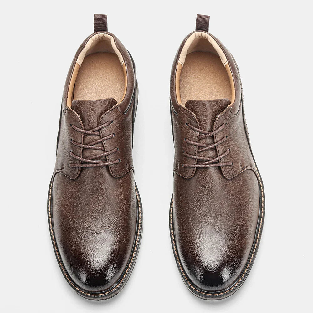 40~46 Casual Shoes Men Fashion Brand Comfortable 2024 Leather Shoes Men #KD726