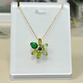 Candy Colorful Imitation Crystal Dopamine Unique Design Choker Necklace Bracelet Earrings, Jewelry for Women Bridal Gift