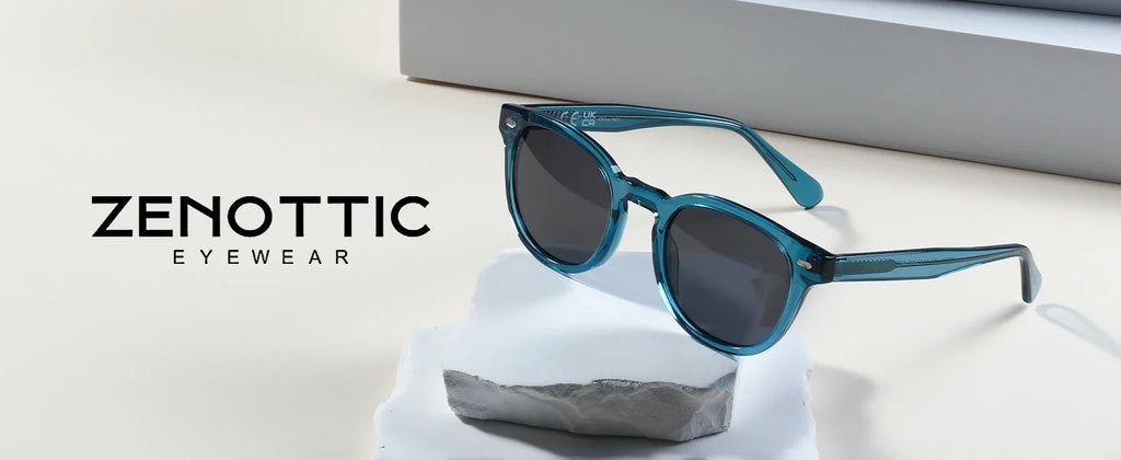 Classical High-quality Acetate Polarized Sunglasses Unisex UV400 Protection Shade Retro Round Sun Glasses ZS6211