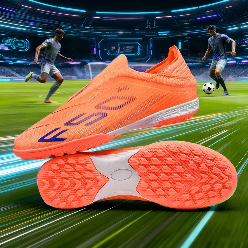 New Men's Football Boots Turf Comfortable Cleats Futsal Non Slip Soccer Shoes Sport Ultralight Fg Grass Indoor Adult Non-Slip