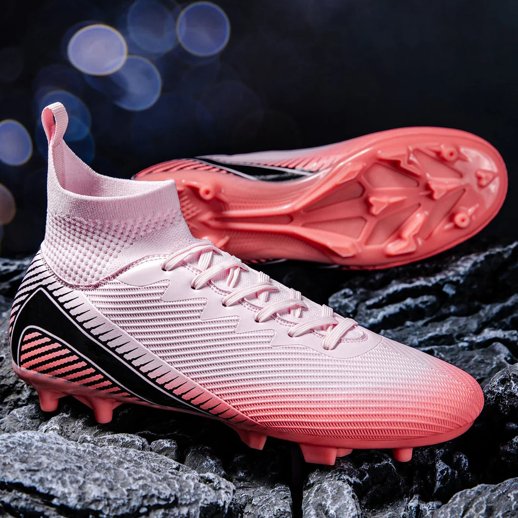 High Performance Adult Soccer Shoes Unisex for Outdoor Indoor Artificial Grass with Studs football shoes for boys  Sole spikes