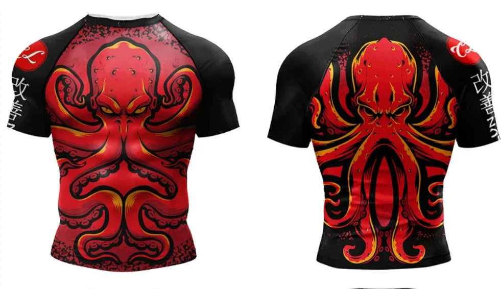 Cody Lundin Uv Sun Protection Shirt Long Sleeve Bjj Rashguard Sublimation Manto Jiujitsu Man Boxeo Tee No Gi MMA Gym Clothes