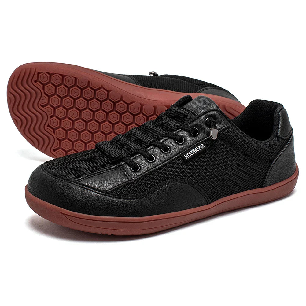 Wide-Toe-Box Barefoot Shoes Womens Mens Zero Drop Slip On Sneakers Minimalist Walking Shoes
