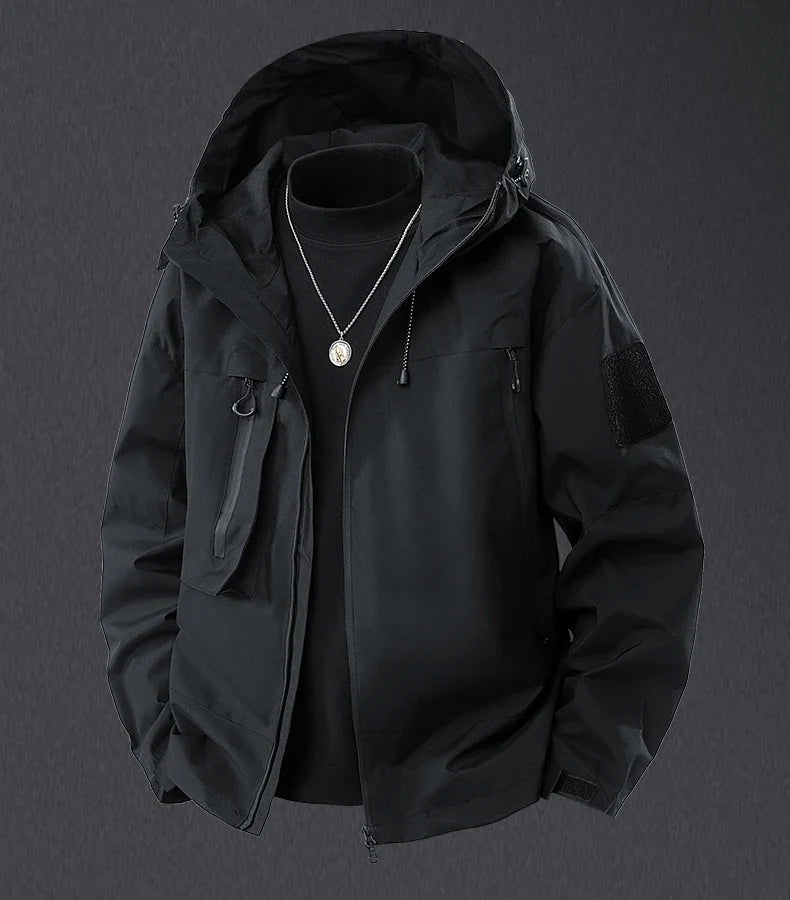 Men's Waterproof Running Jacket Caramel Women Windproof Windbreaker Hiking Camping Cycling Trekking Jogging Jackets