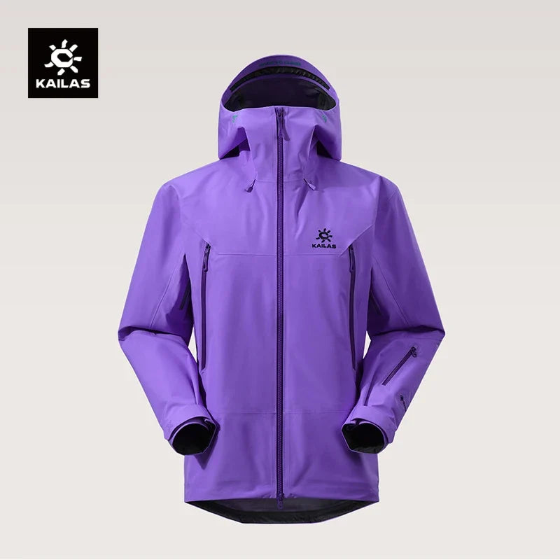 Mont-X Hard Shell Jacket GTX Rainstorm Waterproof Hooded Coats Outdoor Professional Mountaineering Jackets KG2441135