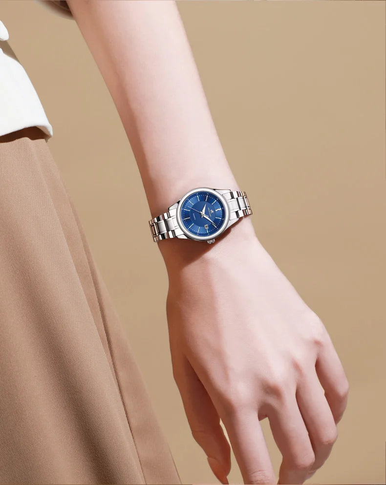 Women‘s Watches Simple Luxury Fashion Elegant Female Wristwatch Waterproof Luminous Date Exquisite Gift for Girl