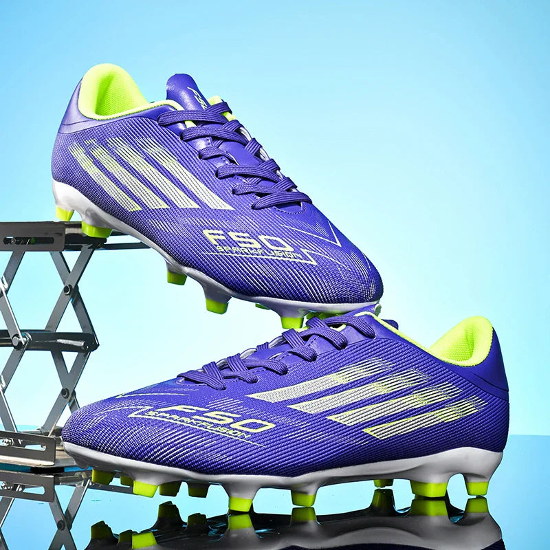 New Men Football Boots Soccer Shoes Boys Sneakers Match Ankle Non-Slip TF/FG Professional Comfortable Sports Shoes Unisex