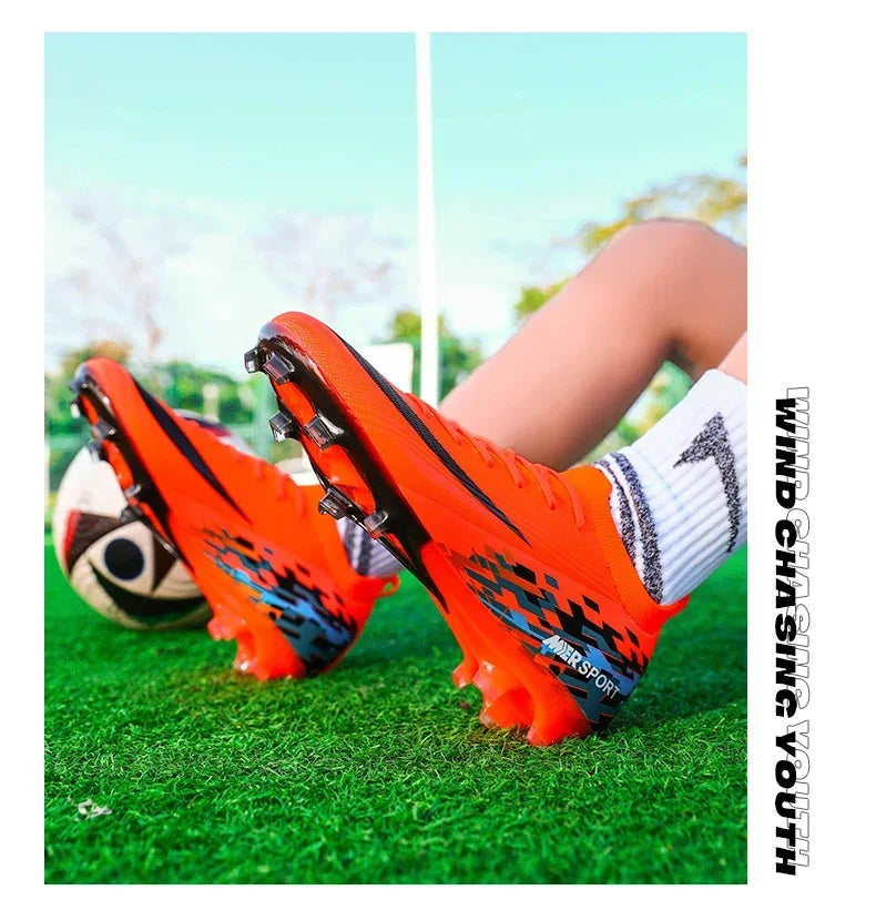 New Men Football Boots Unisex Non-Slip Outdoor Match Adult Comfortable Cleats Ultralight Soccer Shoes Sport Grass High-quality