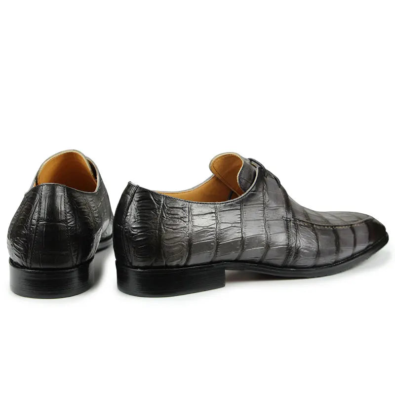 Premium Men's Handmade Leather Oxford Shoes High-End Business Formal & Casual Derby Shoes for Youth|British Style Carved Design