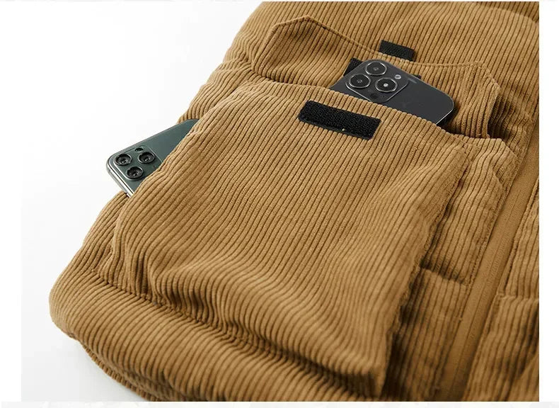 Winter Male Fleece Warm Vest Coats Men Stand Collar Army Thicken Waistcoats Clothing Mens Jacket Sleeveless Vest