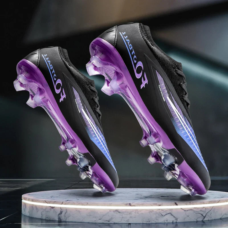 New Professional Men Soccer Shoes Ankle Boys Sneakers Non-Slip Football Boots Match Comfortable Sports Shoes TF/FG Unisex