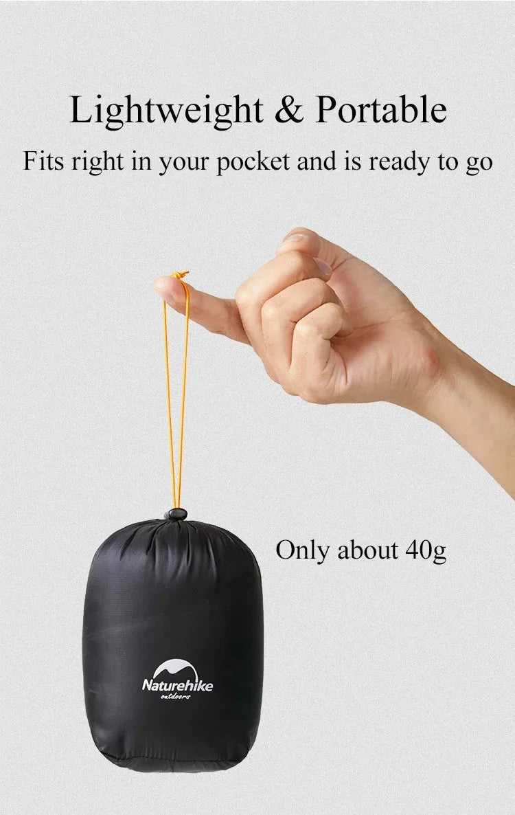 Ultralight Portable Winter Waterproof Warm Three Piece Down Hat Gloves Shoe Covers Hiking Camping Clothing Equipment