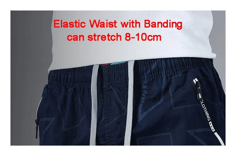 Big Men's Summer Shorts Cotton Knee Pants Golf Plaid Fashion Zipper Pocket Y2K Swim Beach Relaxed Fit Jogger Shorts