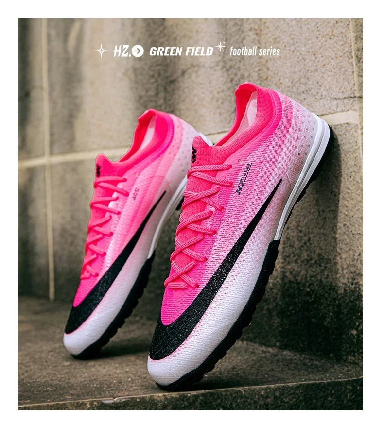 New Men Soccer Shoes Hot Sale Women Professional Football Boots Futsal Cleats Ultralight Unisex High-quality TF/FG Sneakers