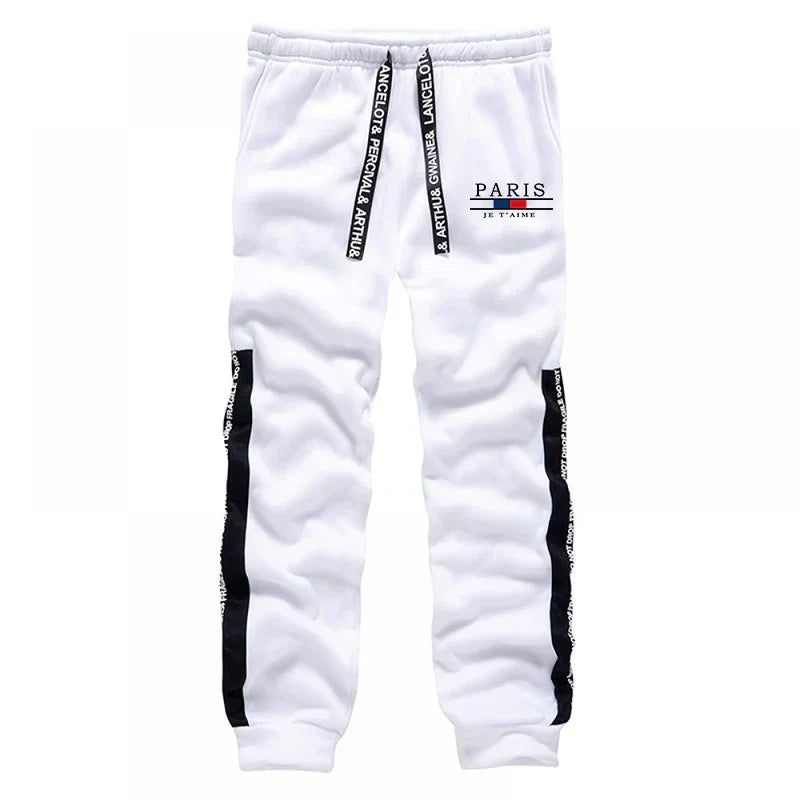 Autumn Winter Mens Tracksuit Print Casual Sweatshirts Sportswear Outdoors Sports Jogging Mens Clothing Single Piece Hoodie Pants